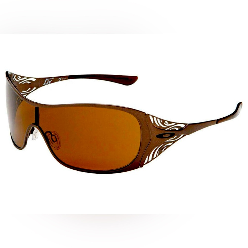 COPY - Oakley Liv Sunglasses 05-670 Polished Chocolate/Dark Bronze New in the B…